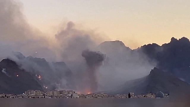 Videos show explosions in central Iran as conflict with Israel intensifies