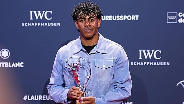 Lamine Yamal, Carlos Alcaraz among winners at Laureus World Sports Awards