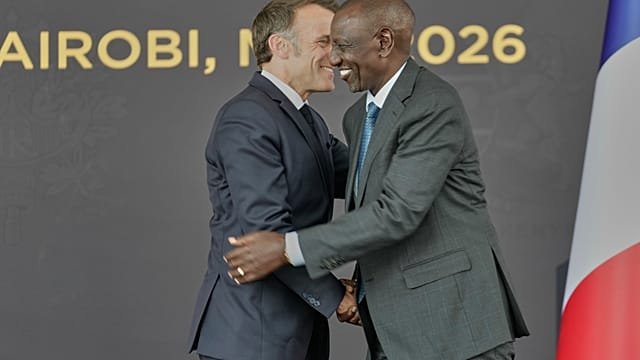 Macron: French companies investing more than €1 billion in Kenya deals