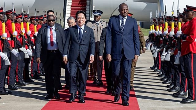 Taiwan’s Lai makes Eswatini visit despite travel disruption