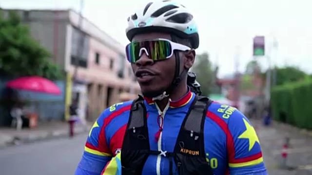 Congolese cyclist begins 14,000km peace ride through 17 countries