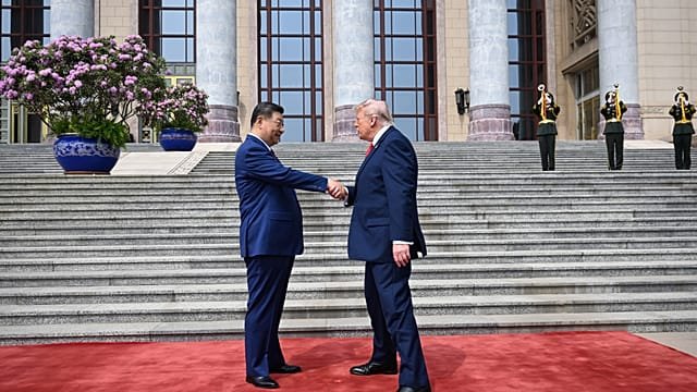 Trump visits Beijing as China and US seek to stabilise strained ties