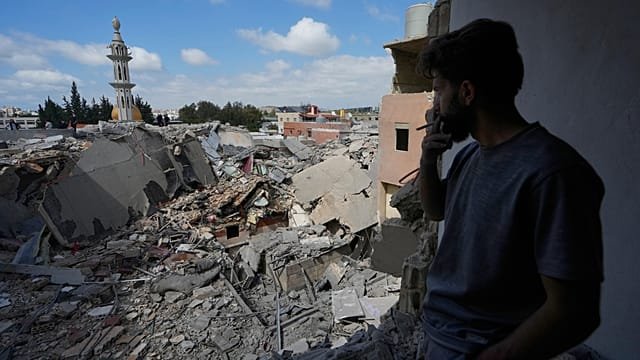 Bodies pulled from rubble near Tyre after deadly Israeli strike in Lebanon