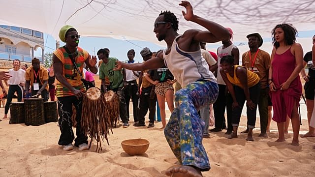 Senegal village erupts in colour for African Dance Biennial
