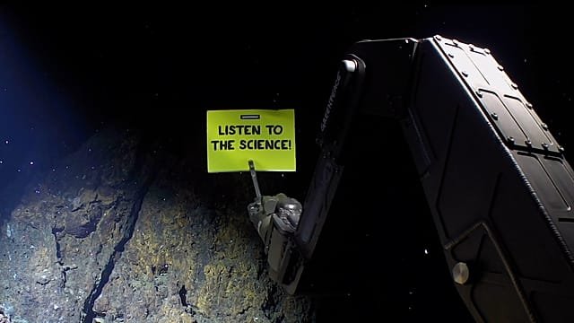 Greenpeace stages record deep-sea protest against seabed mining
