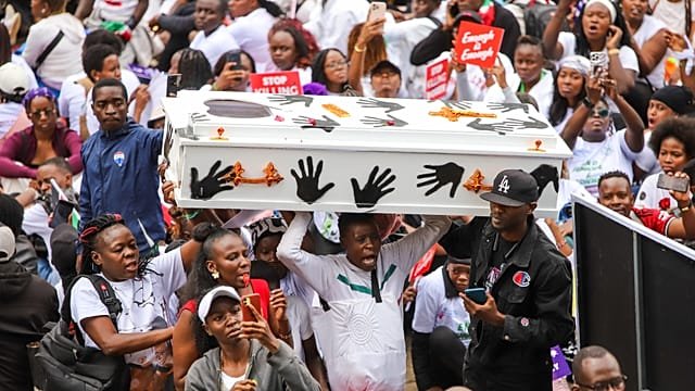 Kenyan activists protest rising cases of gender-based violence, femicide