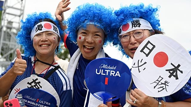 Japan fans flood Shibuya as World Cup draw with Sweden sets up Brazil clash