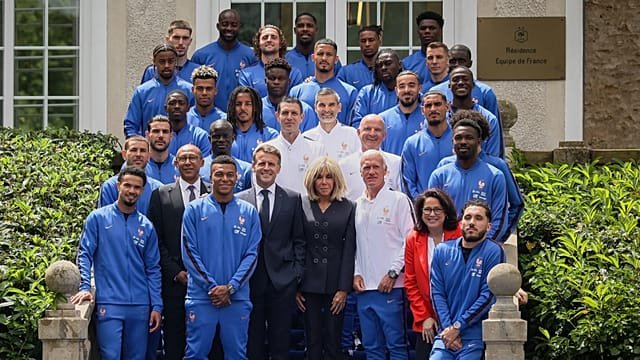 Final preparations for French World Cup team before heading to US