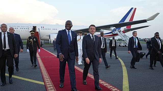 Gabon’s President Oligui Ngema arrives in France for state visit