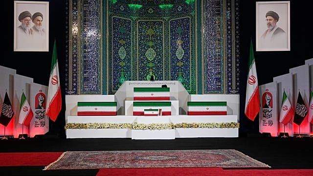 Iran’s slain supreme leader lying in state in Tehran head of funeral events