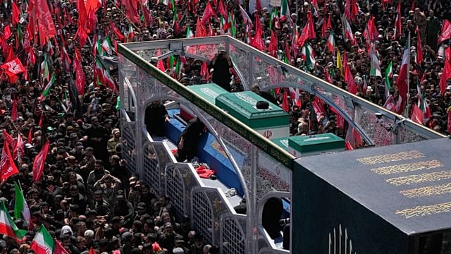 Thousands pay respects to Iran’s late Supreme Leader Ali Khamenei