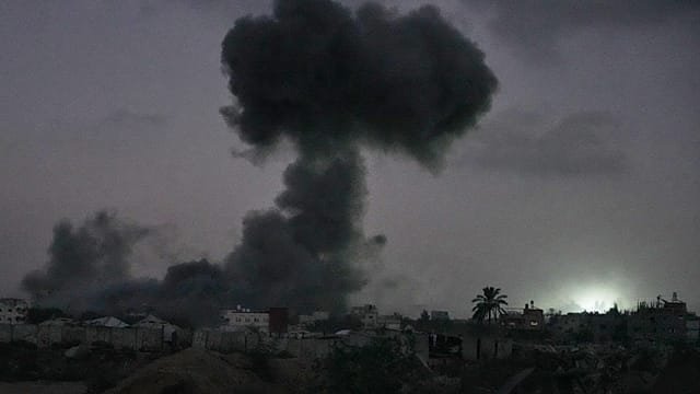 Israeli strikes on Gaza kill at least 12 people, Palestinian authorities say