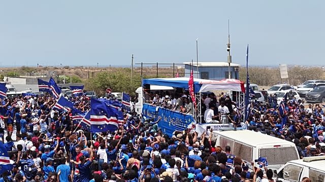 Cape Verde’s World Cup team returns home to a hero’s welcome