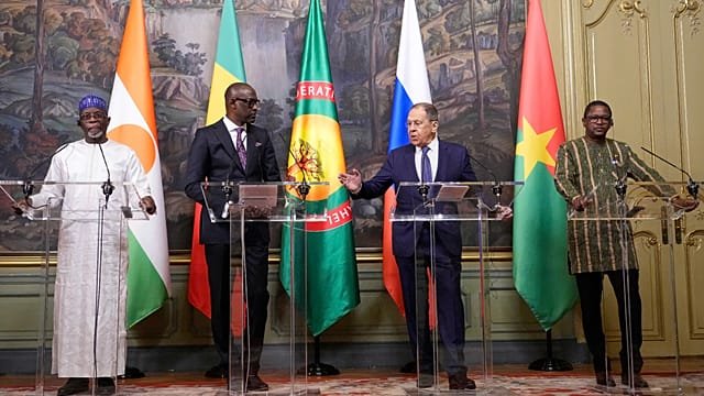 Russian FM meets with counterparts from Sahel alliance