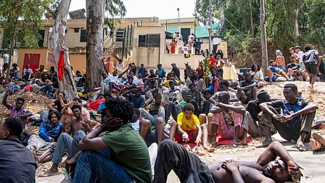Residents of Spanish enclave of Ceuta angered by mass influx of migrants