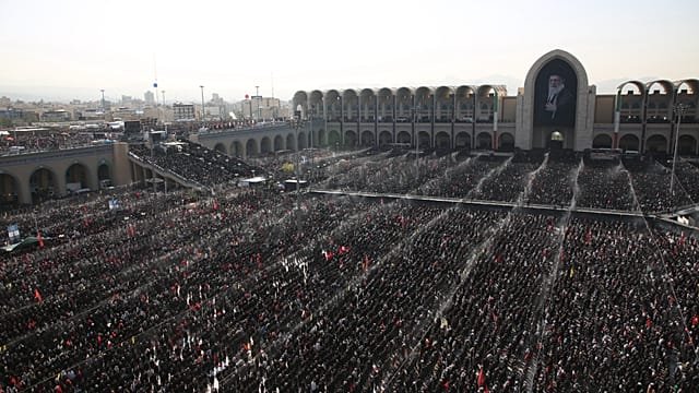 Large crowds of mourners attend slain supreme leader’s funeral in Tehran