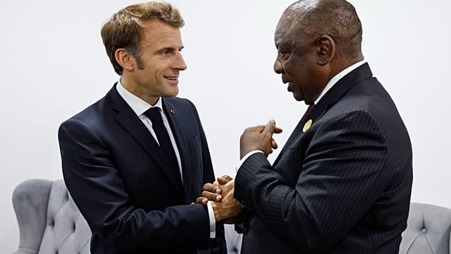 Ramaphosa to hold talks with Macron during a three-day visit to France