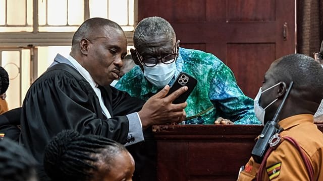 Uganda opposition leader refuses court-appointed lawyers at treason trial