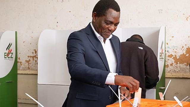 Zambia’s Hichilema wins re-election with 60% of vote