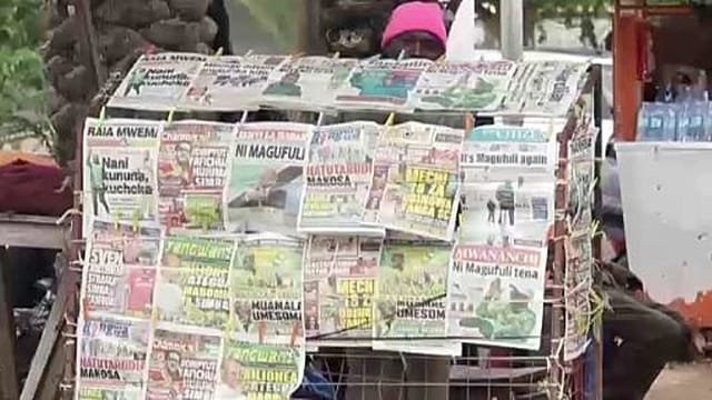 Tanzanian newspaper suspended for six months over report on government divisions