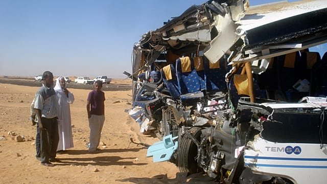 At least 18 killed in Egypt truck crash, many children