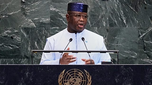 Sierra Leone president presses lawmakers to back contested election reforms