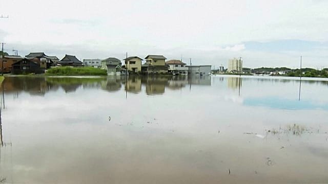 Unprecedented rainfall in Japan leaves at least four dead in Chiba prefecture