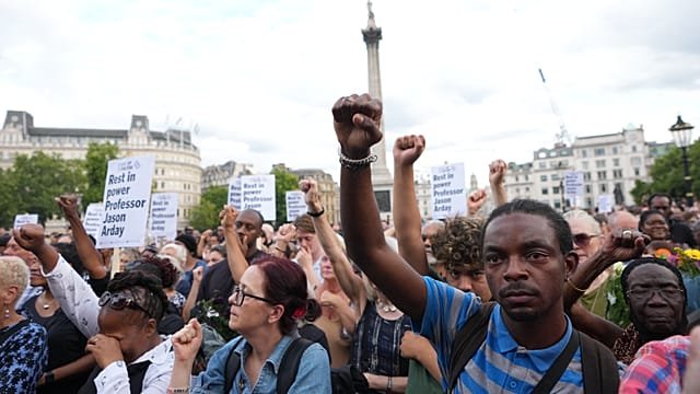 Thousands pay tribute to former Cambridge prof Jason Arday at London vigil