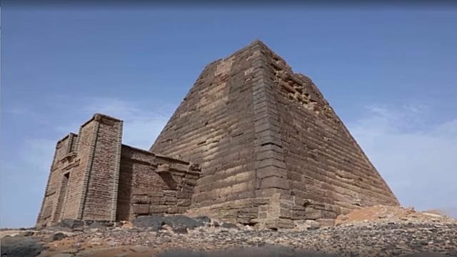 Sudan’s civil war threatens ancient pyramids of Meroë