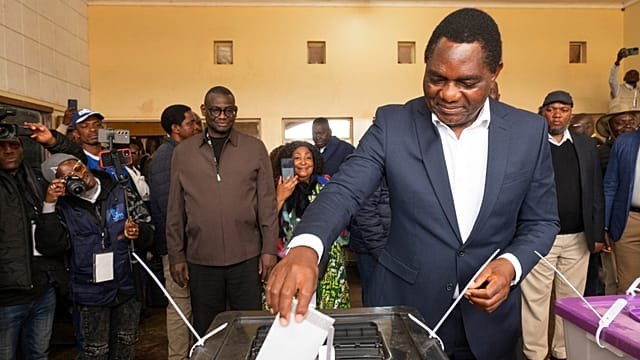Zambia’s Hichilema sworn in for a second term, Mundubile in jail