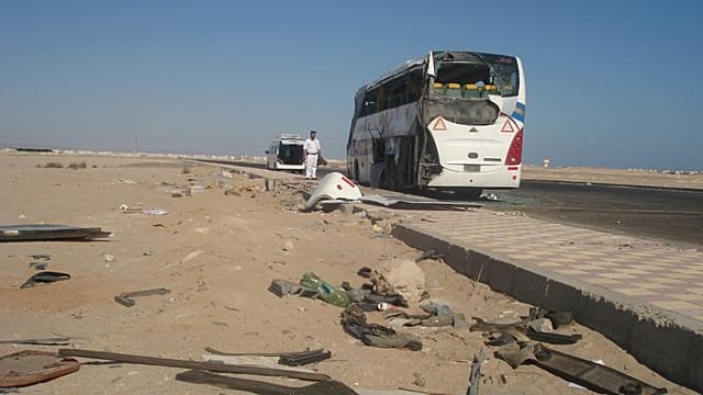 Egypt: Bus crash in Sinai peninsula kills 22, injures 28