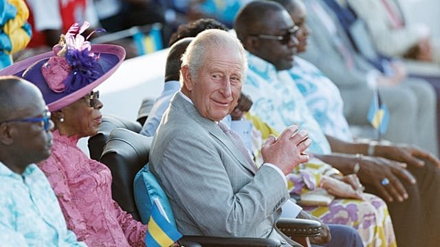 Britain’s King Charles III attends youth rally in the Bahamas